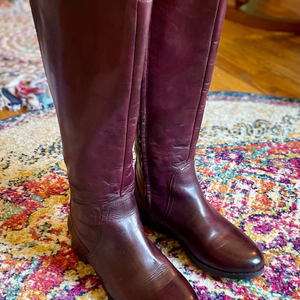 Bussola Lyon Riding Boot Cabernet View 3